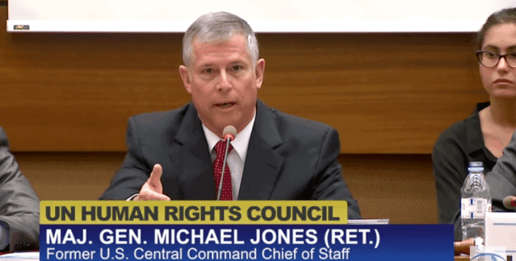 General Jones at UN